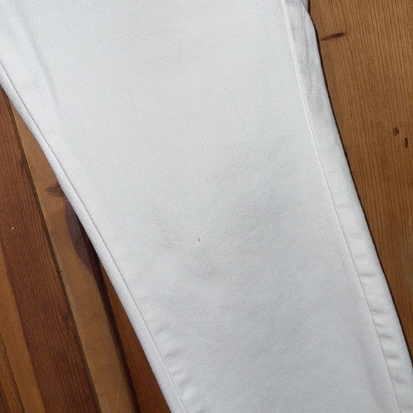 J. Jill Authentic Fit slim ankle White Denim Jeans Sz. 6 - Picture 9 of 16